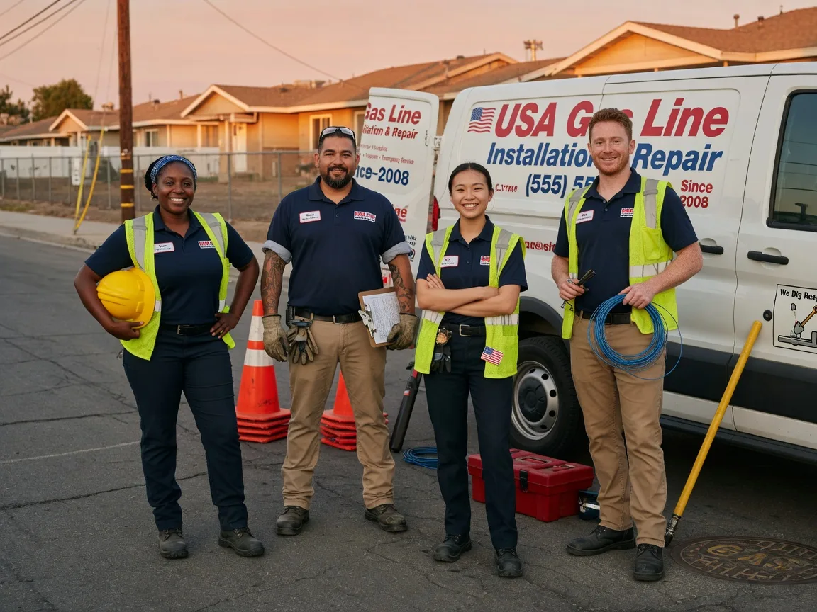 Gas Line Installation company in Farmingdale, ME